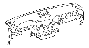 553010C050C0 - Body: Instrument Panel for Toyota: Tundra Image