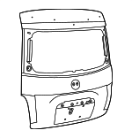 68081978AF - Body: Lift Gate for Fiat: 500 Image