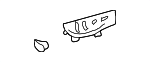 554490C010B2 - Body: Switch Bezel for Toyota: Tundra Image