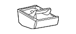 741020C010E1 - Body: Ashtray for Toyota: Sequoia, Tundra Image