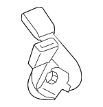 4823SVAA01ZC - : Buckle End for Honda: Civic Image