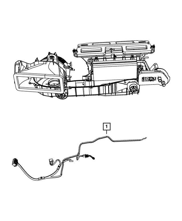 68110622AA - Electrical: A/c And Heater Wiring for Mopar Image