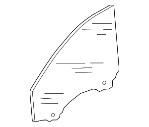 8W9845205D - Body: Door Glass for Audi Image