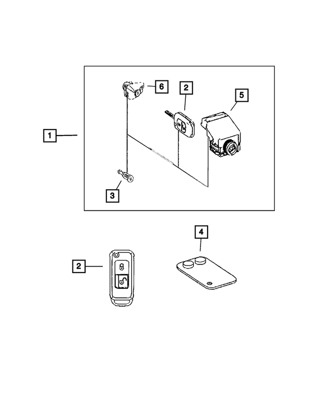 5103687AA - Electrical: Transmitter Battery for Mopar Image
