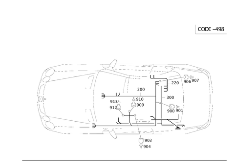 Cable Harness for Comtrol Display System Oms for 2000 Mercedes-Benz SL 600 #0