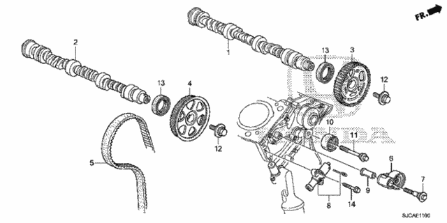 Camshaft - Timing Belt for 2014 Honda Ridgeline #0