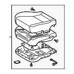 7100150U70A0 - : Cushion Assembly for Lexus: LS600h Image