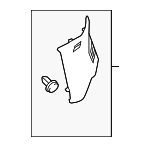 LR080408 - : Upper Pillar Trim for Land-Rover Image