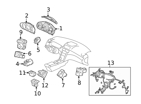 Automatic Temperature Controls for 2006 Acura RL #1