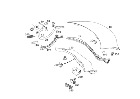 Trunk Lid for 2014 Mercedes-Benz CLA250 #0