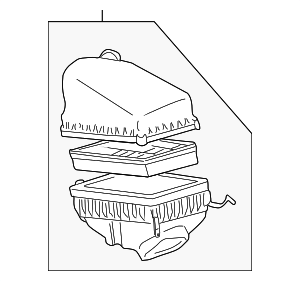 1770074600 - : Air Cleaner Assembly for Toyota Image