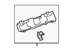 3AA857318C - Body: Bracket for Volkswagen: CC Image