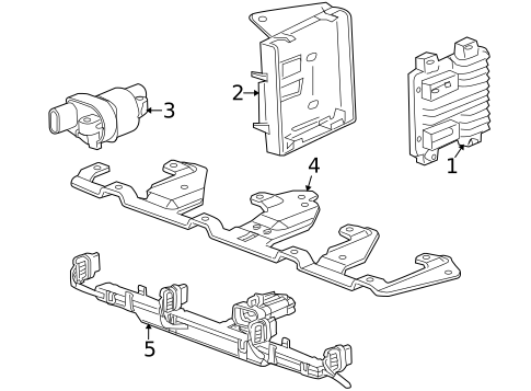 Ignition Coil for 2008 Hummer H2 #1