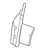 2C3Z15672A32AAA - Body: Cover for Ford: Excursion, F-250 Super Duty, F-350 Super Duty, F-450 Super Duty, F-550 Super Duty Image