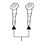 5RN61ML8AE - Body: Headrest Guide for Chrysler: Pacifica, Voyager Image