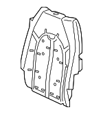 68224682AC - Body: Seat Back Pad for Chrysler: Pacifica, Voyager Image