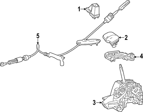 Gear Shift Control for 2022 Toyota Corolla Cross #0