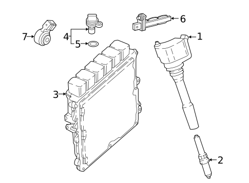 Powertrain Control for 2021 BMW X4 #1