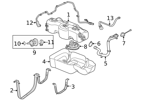 Emission Components for 2015 Ram ProMaster 3500 #0