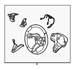 56100K9100MPP - Steering: Steering Wheel for Hyundai Image