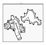 LR026093 - : Water Pump for Land-Rover Image