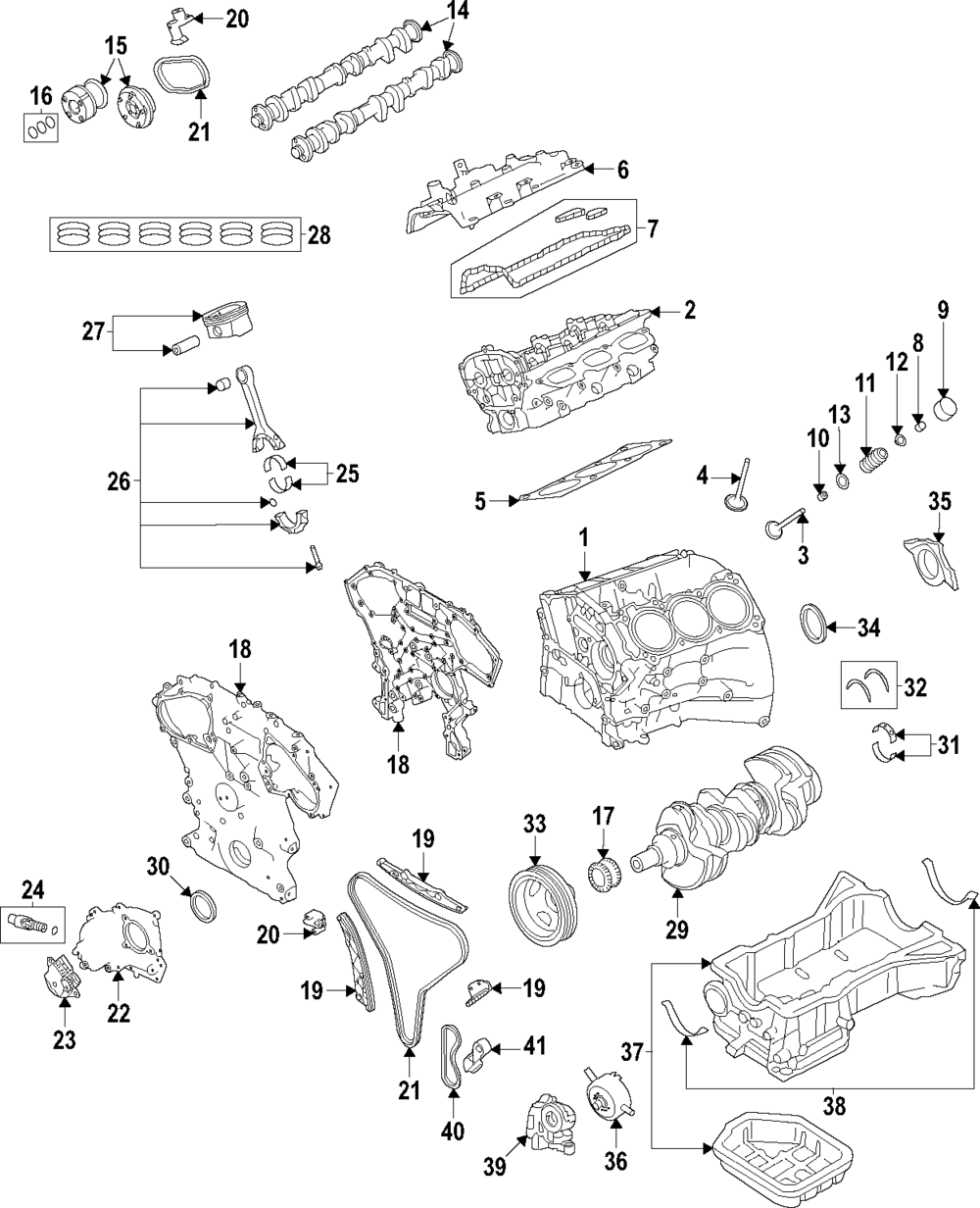 13028-6KA0A - Timing Chain 2017-2025 Nissan Pathfinder