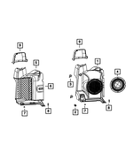 68125579AA - Interior Trim: Check Strap Seal for Jeep: Wrangler Image