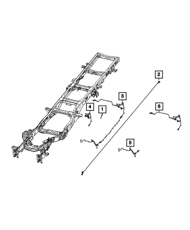 68647415AB - Electrical: Charge Port Wiring for Mopar Image