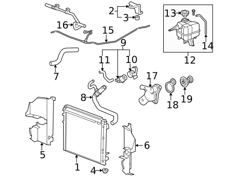 Hardware, Fasteners & Fittings for 2005 Cadillac SRX #0