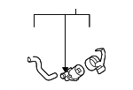 25746579 - Cooling System: Auxiliary Pump for Cadillac: SRX, STS Image