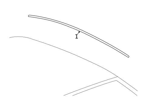 Exterior Trim - Roof for 2007 Chevrolet Monte Carlo #0