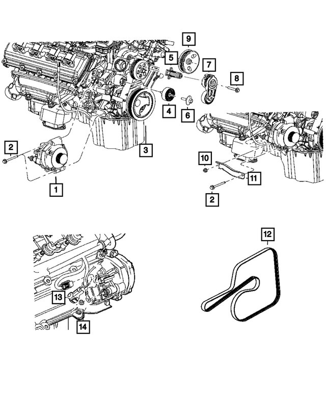 R4801866AC - Electrical: Engine Generator, Remanufactured for Mopar Image image