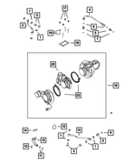 68005447AA - 6.7L Turbo Diesel; Engine: Female Fitting for Dodge: Ram 2500, Ram 3500 | Ram: 2500, 3500 Image