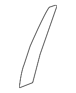 64177AJ00A - Body: Tape for Subaru: Legacy, Outback Image