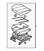 64139AJ05CWJ - : Cushion Assembly for Subaru: Legacy, Outback Image