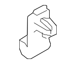 90118WB403 - Body: Release Cable Clip for Scion: iA | Toyota: Yaris, Yaris iA Image