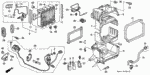32147SF1003 - Body/Air Conditioning: CONNECTOR, DIODE (3P) for Honda Image