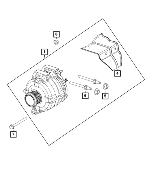 Generators / Alternators for 2017 Dodge Journey #0