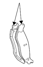 5093706AB - Brakes: Brake Pads for Dodge: Durango, Ram 1500 Van, Ram 2500 Van Image