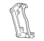 5093707AA - Brakes: Caliper Mount for Dodge: Durango, Ram 1500 Van, Ram 2500 Van Image