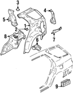 6371263G00 - : Rear Extension for Suzuki Image