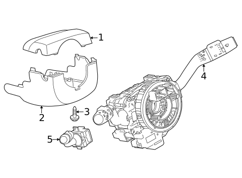 Shroud, Switches & Levers for 2023 Land Rover Range Rover #0