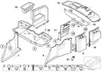 51472497186 - Vehicle Trim: Panel Wheel Housing Part.Trunk Right for BMW Image