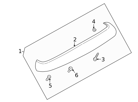 Spoiler for 2003 Kia Sedona #0
