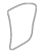 51767182287 - Body: Door Weather-strip for BMW Image