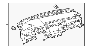 5540107090C0 - Body: Instrument Panel for Toyota: Avalon Image