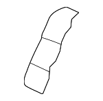 6902A450 - : Seat Back Pad for Mitsubishi Image