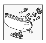 260101FC0B - Electrical: Headlamp Assembly for Nissan: Cube Image