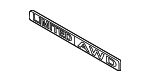863320W000 - : Nameplate for Hyundai: Santa Fe Image