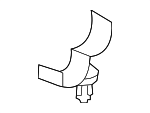 N10424401 - Cooling System: Water Hose Assembly Holder for Audi Image